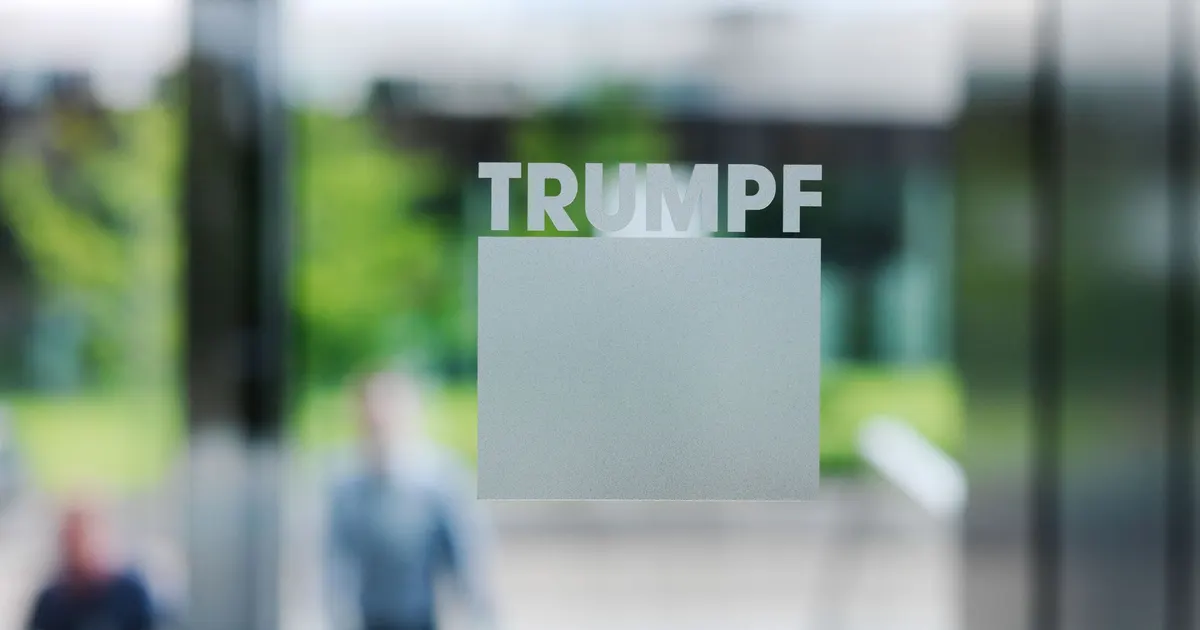 TRUMPF — image published by the organisation
