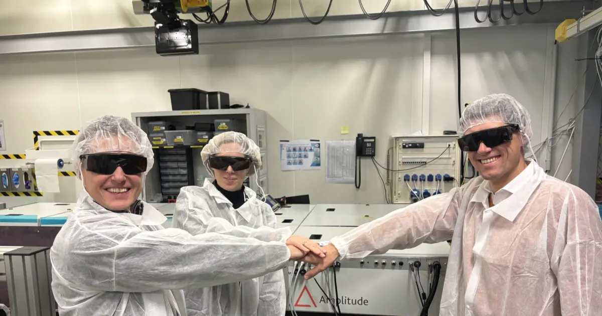 Amplitude Laser — image published by the organisation