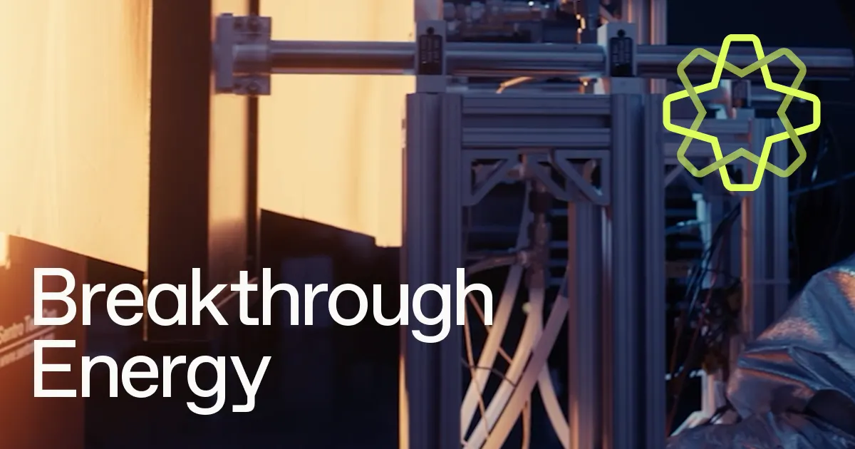 Breakthrough Energy — image published by the organisation