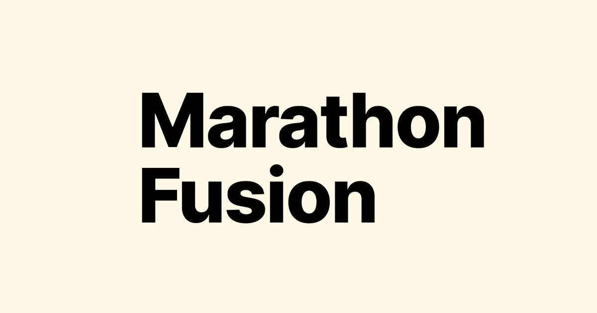 Marathon Fusion — image published by the organisation